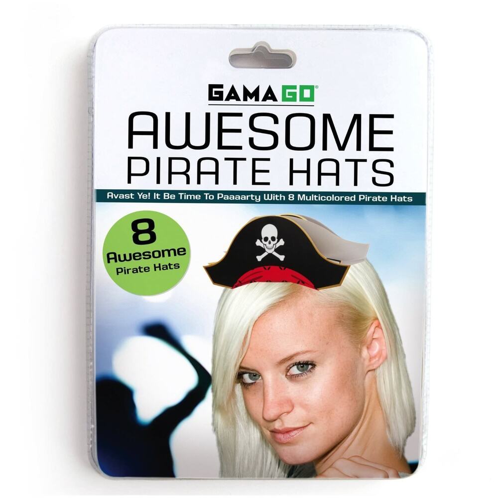 GAMA GO Awesome Pirate Hats Includes 8 Hats